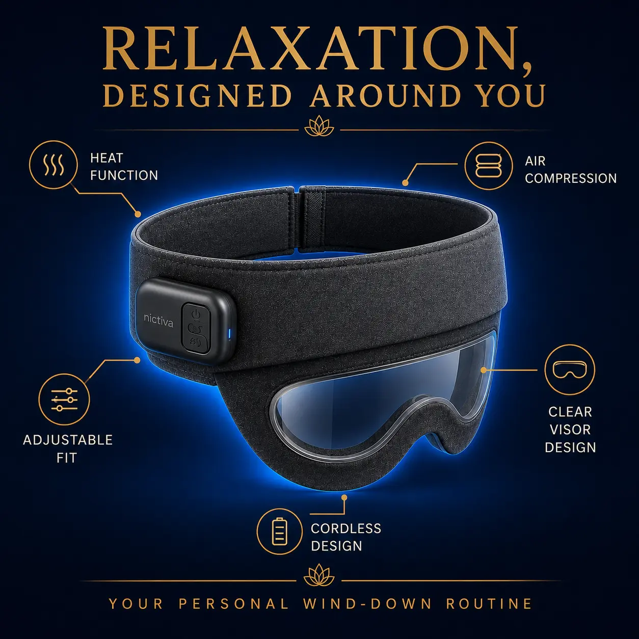 Nictiva Head Massager features overview