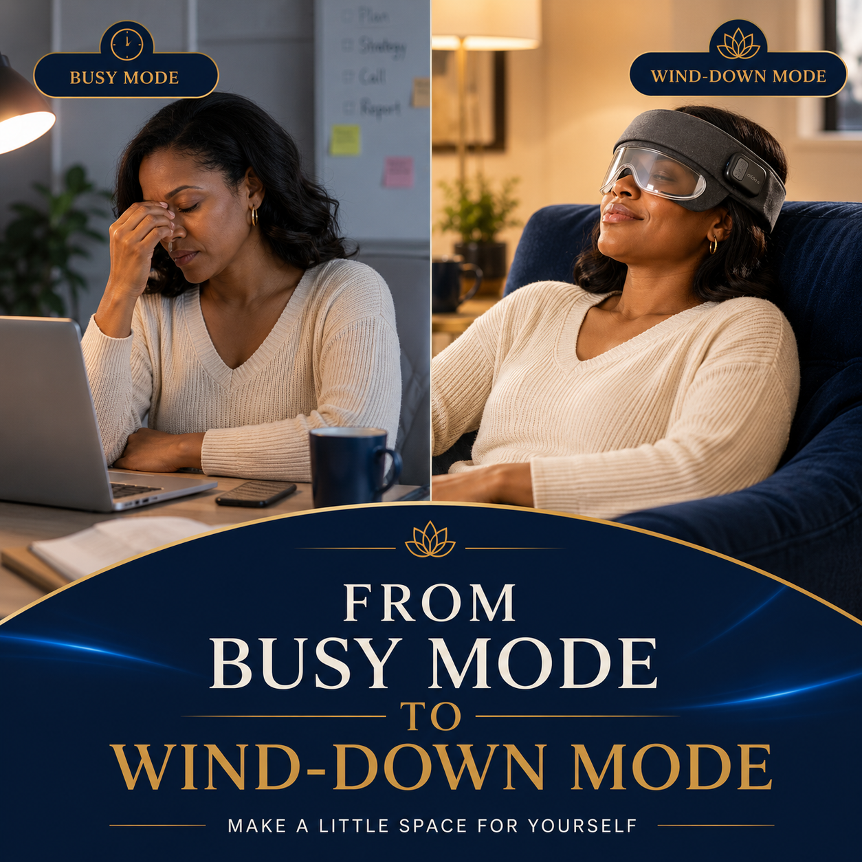 The three tension points the Nictiva Head Massager covers